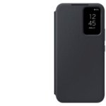 Husa pentru Samsung Galaxy A54 A546, S-View Wallet, Neagra EF-ZA546CBEGWW