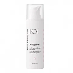 Geek & Gorgeous A-Game 20, ser antirid cu retinal 0,2% și ectoină, 30 ml,