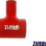 Adaptor TurboWorks T-Piece TurboWorks Red 57-25mm, TurboWorks