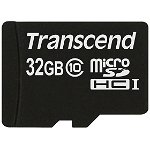 Micro SDHC Premium 32GB Clasa 10, Transcend