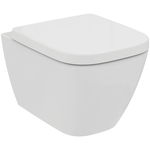 Vas wc suspendat rimless plus Ideal Standard i.life S alb lucios cu capac soft close inclus, Ideal Standard
