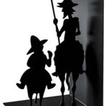 Suport lateral carti - Don Quijote Black, Balvi