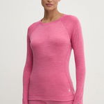 Smartwool longsleeve funcțional Classic Thermal Merino culoarea roz, Smartwool
