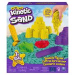 Set nisip kinetic, Seaside, Kinetic Sand, 454g, +3 ani, Spin Master