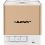 Boxa Portabila Blaupunkt , Conectivitate Bluetooth , Aux In/mp3/fm Radio/mini Usb, Gold, Blaupunkt