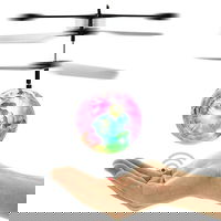 Jucarie distractiva, mini drona cu senzor inteligent si lumini LED, OEM