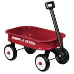 Carucior de tractat Radio Flyer Little Wagon, Rosu, Radio Flyer