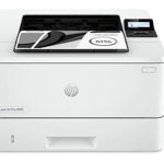 Imprimanta Monocrom HP Plus LaserJet Pro 4002dne, A4, Duplex, Retea (Alb), HP