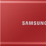 SSD Samsung Portable T7 Red 500GB USB 3.2 tip C, Samsung