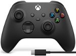 Controller Microsoft Xbox Series X Wireless - Carbon Black + USB-C Cable