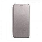 Husa Flip Carte Cu Magnet Lux Upzz Compatibila Cu Samsung Galaxy A02s ( Model Sm-a02f/ds) , Piele Ecologica, Silver, Upzz