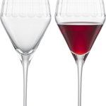 Set 2 pahare vin rosu Zwiesel Glas Bar Premium No.1 Bordeaux design Charles Schumann handmade 453ml, Zwiesel Glas