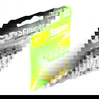 Baterie gp batteries super alcalina aaa lr03 1.5v alcalina, blister 8 buc gp24a-2ue8