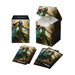 Set Ultra Pro Magic The Gathering Kaldheim PRO 100+ Deck Box and 100 Sleeves featuring Commander Art 1, Ultra PRO