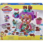 Set plastilina fabrica de ciocolata Hasbro Play Doh Kitchen Creations Candy Shop, Hasbro