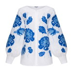 Bluza ie ucrainian brodata Camelia Foberini, blouseroumaine-shop.com