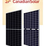 Panou Solar Fotovoltaic Monocristalin BiHiKu7 Bifacial Mono PERC CS7L-595MB-AG Silver Frame, max. 1500V, lungime cablu 460mm(+)/, CANADIAN SOLAR