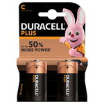 Set 2 buc baterie alcalina tip C/LR14/MN1400, Duracell