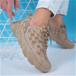 Pantofi Sport, culoare Maro, material Textil - cod: P5914, ABC
