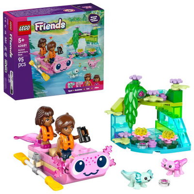 LEGO Friends - Barca-axolotl pentru aventuri - 42681,