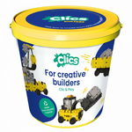 Constructor Clis Toys - Masini de constructii, 123 piese