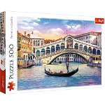 Puzzle Trefl - Gondola in Venetia, 500 piese