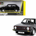 Bburago Bburago VW Golf 1 GTI ´79 negru - 18-21089BK, Bburago