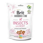 BRIT Care Dog Crunchy Cracker Puppy Insect 200 g recompense pentru caini juniori, cu insecte, BRIT