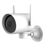 Camera de supraveghere wireless Xiaomi IMILAB EC3 Alb, 1080P, 3MP, FOV 270, Night vision, Detectare oameni, WiFi Hub incorporat, Cloud, IP66