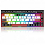Tastatura gaming mecanica Bluetooth cu si fara fir Redragon Magic-Wand Mini PRO iluminare RGB (Multicolor)