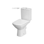 Set toaleta compact alb Cersanit Carina 63 cm (K31-044), Cersanit