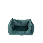 FERA Glamour canapea pentru caini, verde L 65x75x27 cm, FERA