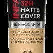 L'Oréal Paris Infaillible 32H Matte Cover 200 Nisip auriu, machiaj de acoperire 30 ml, 