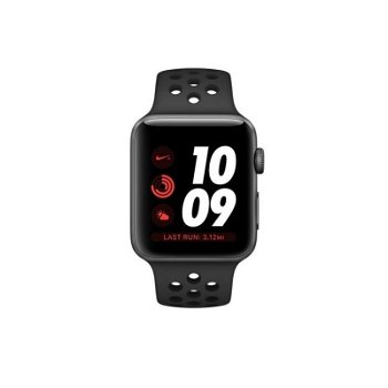 Apple Watch Series 3 Cellular 42mm, MTH22MP/A, Black Sport Band, space grey