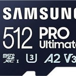 Card de memorie SAMSUNG Pro Ultimate, microSDXC, 512GB, 200MB/s, clasa U3