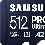 Karta Samsung Karta pamięci microSD MB-MY512SB/WW Pro Ultimate 512GB + czytnik, Samsung