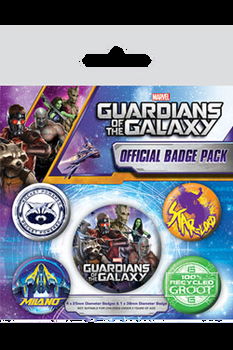 Pin Badges - Guardians of the Galaxy, Marvel