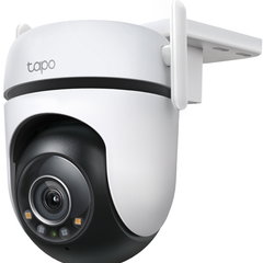 Cameră de Supraveghere Exterioară, Tapo, C520Ws, 360°, 2K, rezistență la intemperii IP66, alb