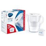 Cana filtranta Marella XL Starter pack 3.5 L (white) + 3 filtre Maxtra+ - Brita, Brita