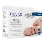 Aspirator nazal Glass, 0+luni, Nosko, NOSKO