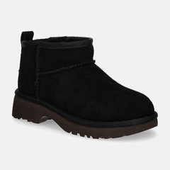 UGG cizme de zapada din piele intoarsa KIDS CLASSIC ULTRA MINI NEW HEIGHTS, UGG