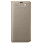 Husa de protectie Samsung LED View Cover pentru Galaxy S8 Plus, Gold