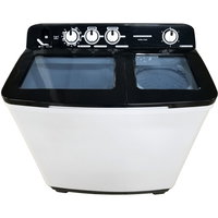 Masina de spalat rufe semiautomata Heinner HSWM-104BK 10 Kg 4.6 Kg Alb-Negru