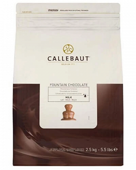 Ciocolata cu Lapte pentru fantana de ciocolata 37.8%, 2.5 Kg, Callebaut