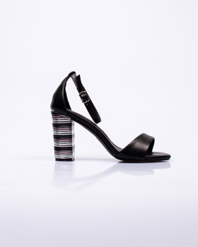 Sandale elegante cu toc inalt pentru femei 23HAT15250, FARA BRAND