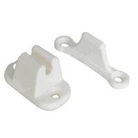 Blocator pentru usa rulota, CRT, Secure Grip, Din plastic, alb, undefined, Alb, CRT