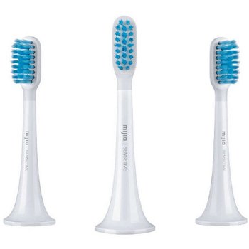 Set 3 capete rezerva Sensitive pentru periuta de dinti electrica Mi Home Sonic / Mi Smart Electric Toothbrush T500, Alb, Xiaomi