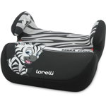 Inaltator auto Lorelli Topo Comfort 15-36 kg, Colectia 2020, Zebra Grey White
