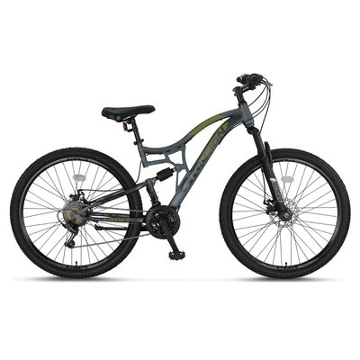 Bicicleta MTB Umit Stallion 2D, Full Suspension, SHM, 21 viteze, roata 29/