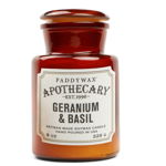 Paddywax Lumanare parfumata de soia Geranium and Basil